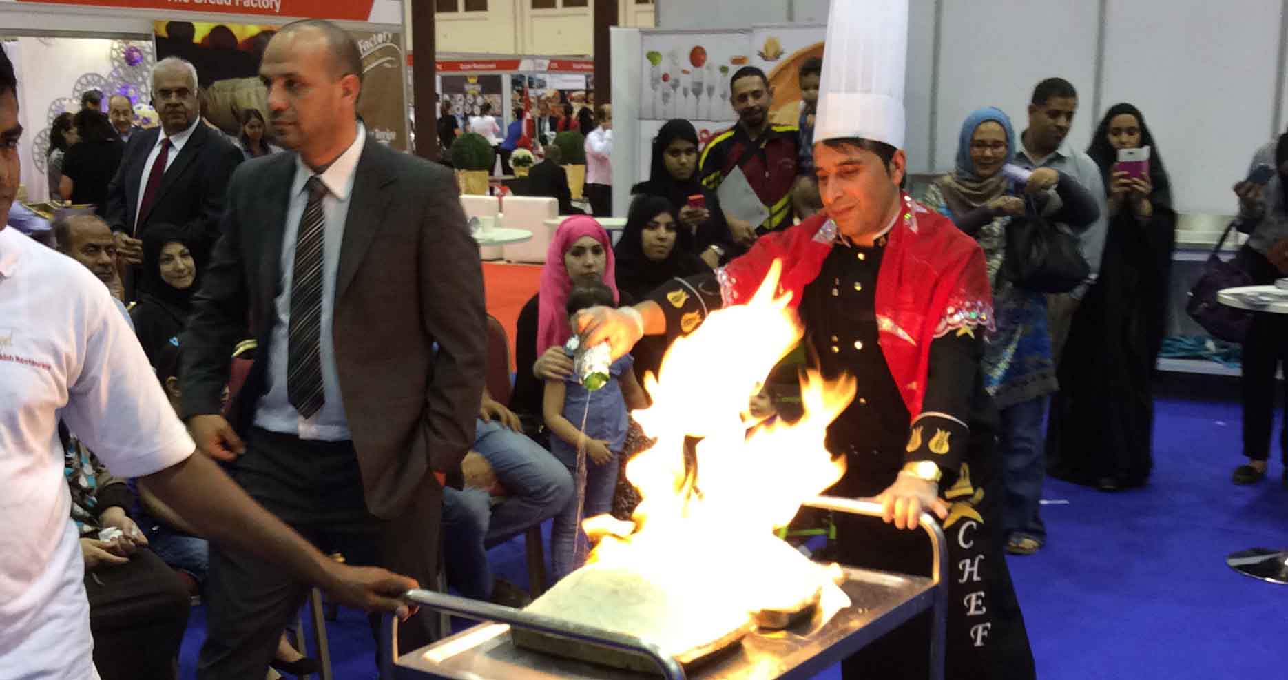 Twelve magic Chefs in Bahrain King Goya