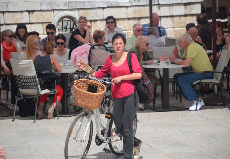 Historic Zadar with extra long Catwalk