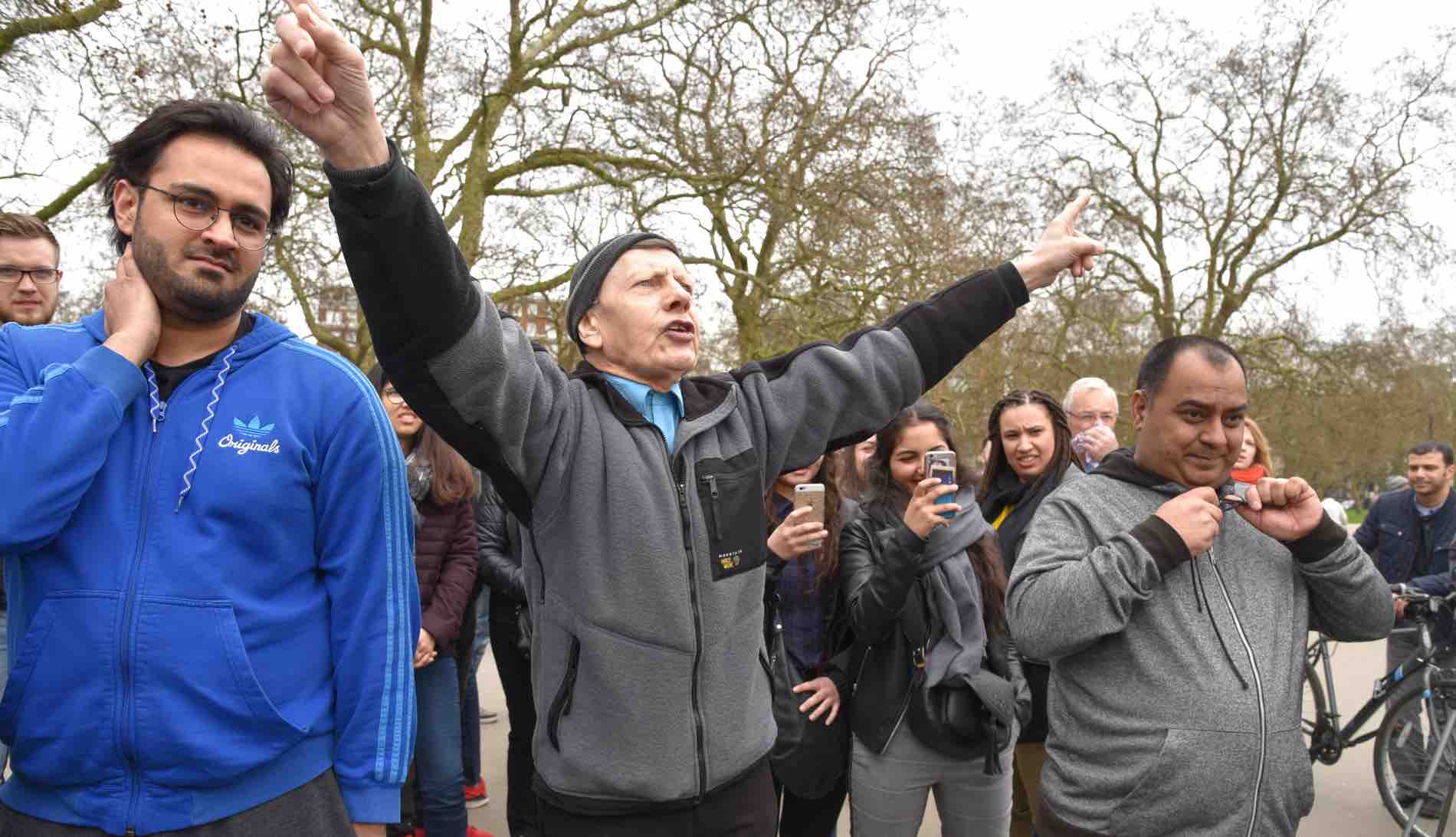 Speakers Corner Pick Up A Fight Of Free Speech King Goya