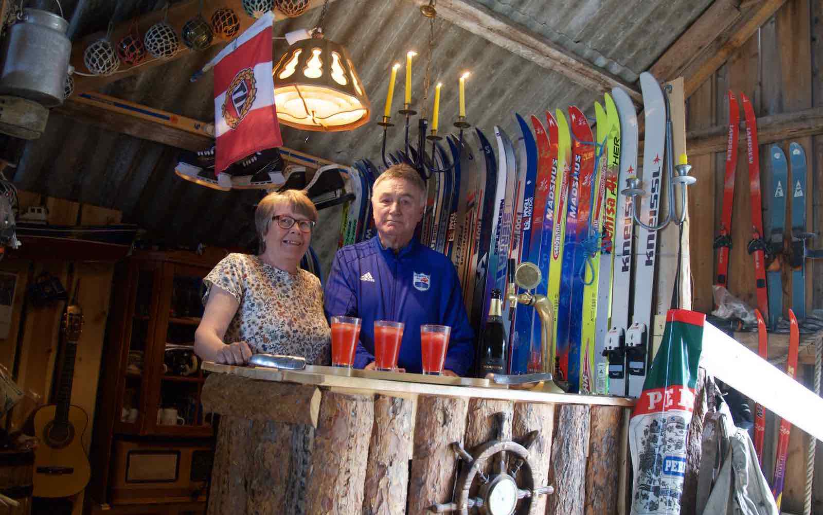 TJA SPORTSBAR is the most northern sportsbar in Europe, hosted by Ruth and Ole Kristian