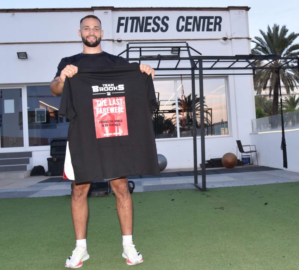 Theo Brooks started his camp at Epic Gym in Benamadena Costa before heading off to Dubai.